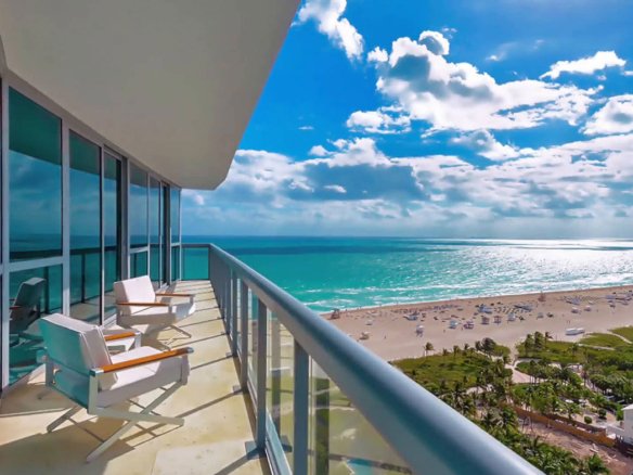 Complex Building Ocean Front